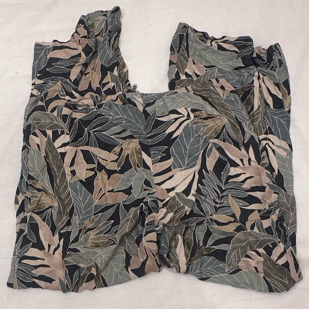 Z Supply Tropical Palm Casual Pants Large - Picture 3 of 3